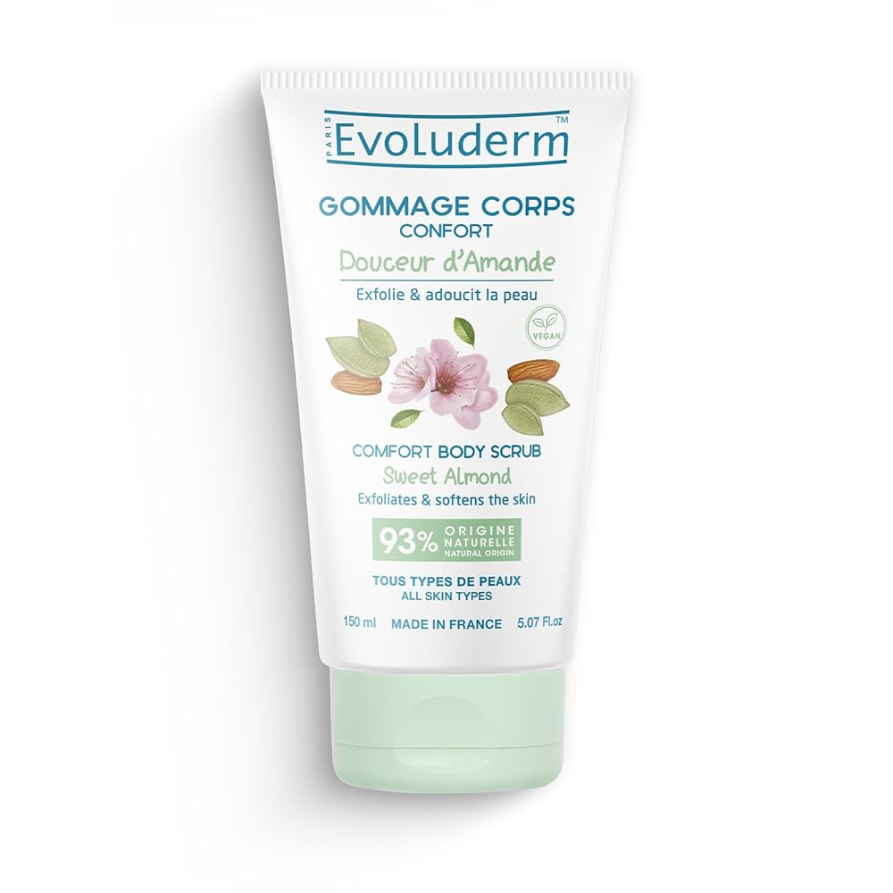 EVOLUDERM GOMMAGE CORPS DOUCEUR D AMANDE 150ML