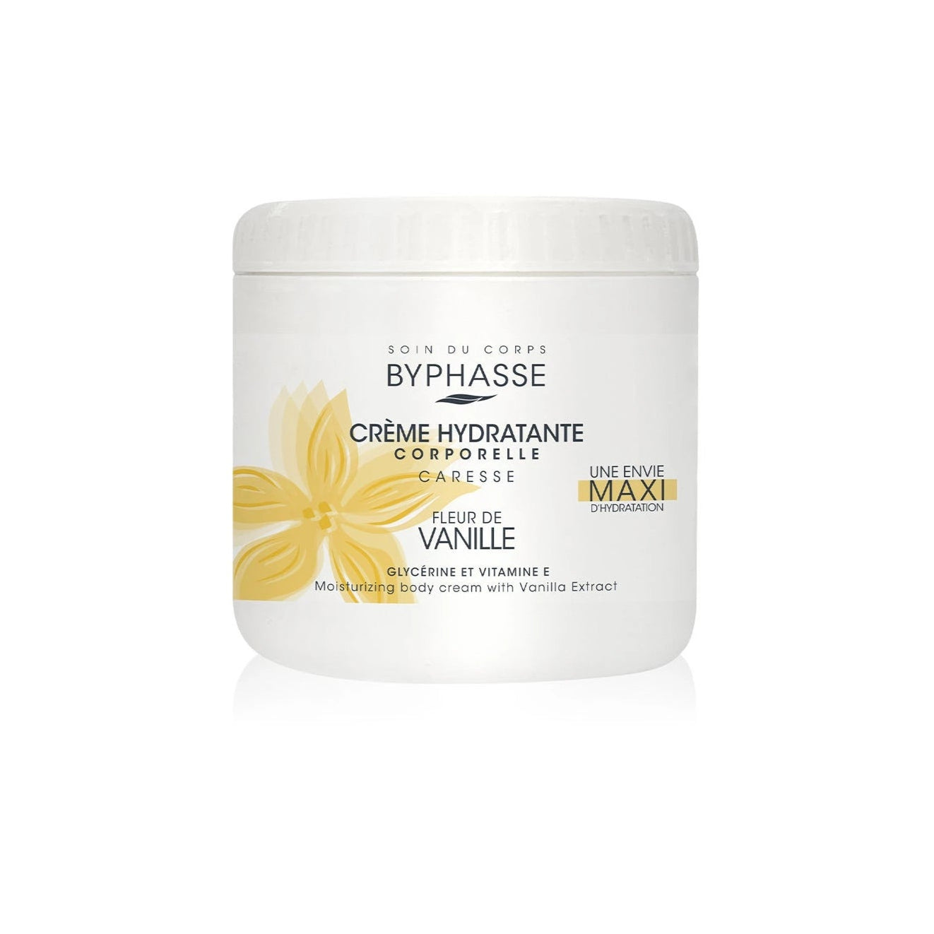 BYPHASSE CREME HYDRATANTE CORPORELLE FLEURDE VANILLE 500ML