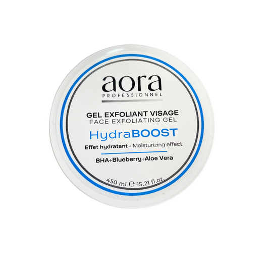 AORA HYDRABOOST GEL EXFOLIANT VISAGE 450ML