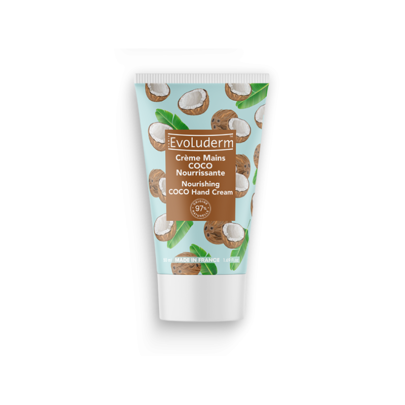 EVOLUDERM CREME MAINS COCO 50ML
