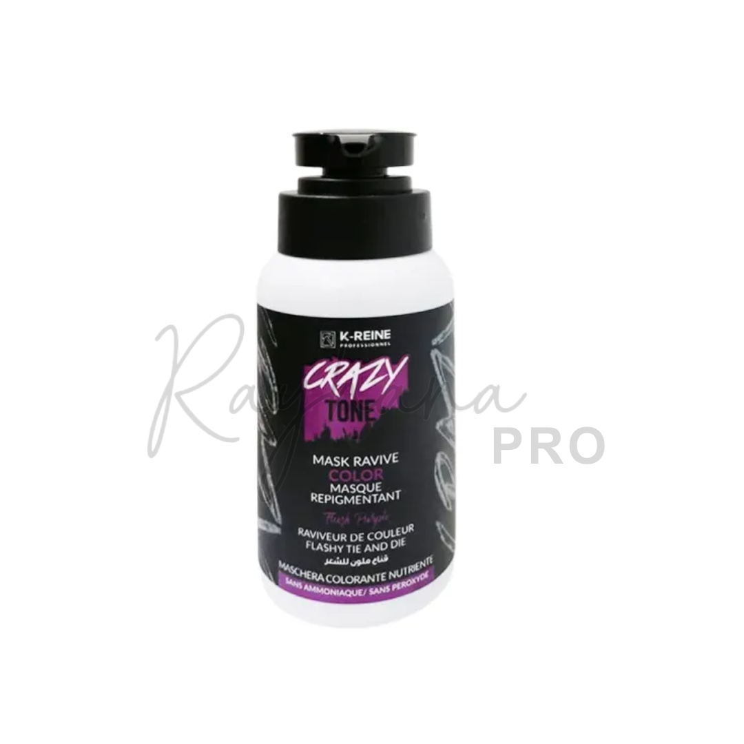 K-reine Masque Colorant Ravive Crazy Tone Flash Purple 250 ml