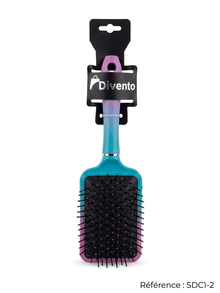BROSSE A CHEVEUX PLATE DEMELANTE AVEC PICOTS SOUPLES