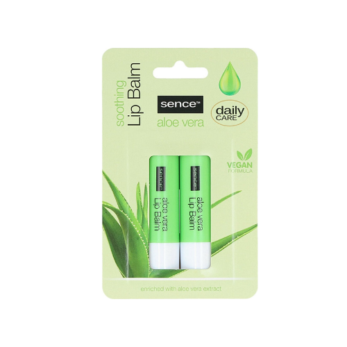 SENCE LIP BALM ALOE VERA 2PCS