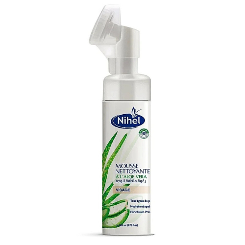 NIHEL MOUSSE NETTOYANTE A L ALOE VERA 200ML