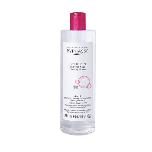 BYPHASSE SOLUTION MICELLAIRE DEMAQUILLANT 4IN1 250ML