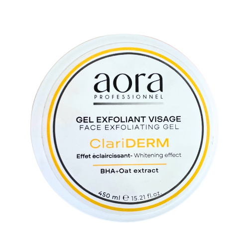 AORA CLARIDERM GEL EXFOLIANT VISAGE 450ML