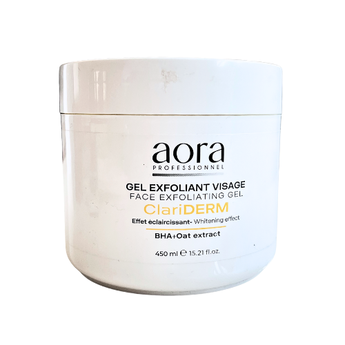 AORA CLARIDERM GEL EXFOLIANT VISAGE 450ML