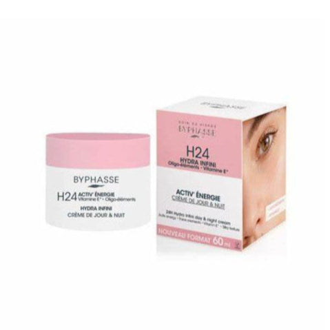 BYPHASSE CREME JOUR ET NUIT HYDRA INFINI H24 60ML
