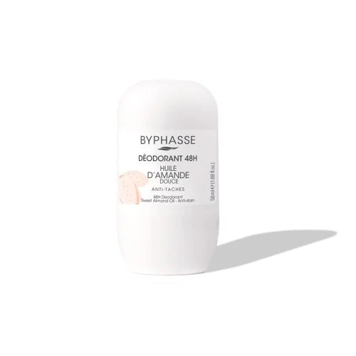 BYPHASSE ROLL ON DEO ANTI TACHE HUILE D'AMANDE DOUCE 50ML