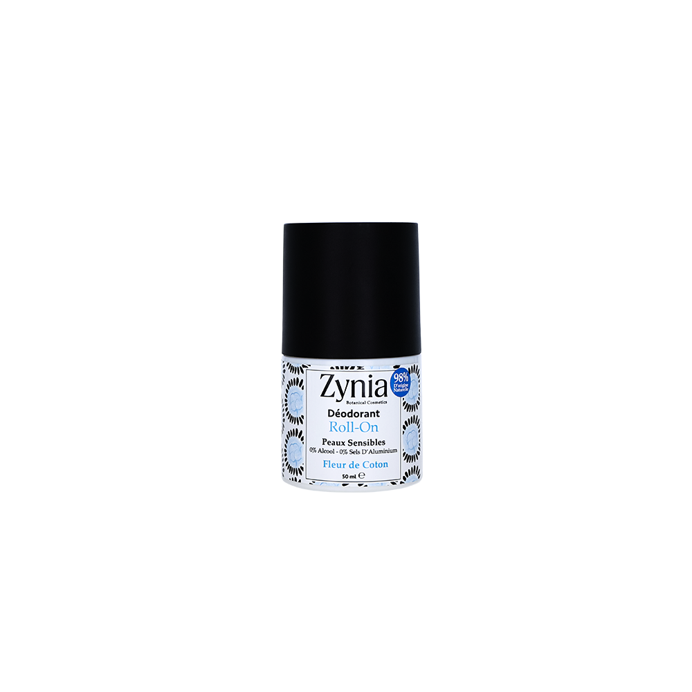 ZYNIA DEODORANT ROLL-ON FLEUR DE COTON 50ML