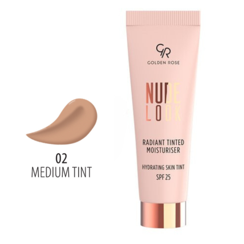 GOLDEN ROSE NUDE LOOK RADIANT TINTED MOISTURISER