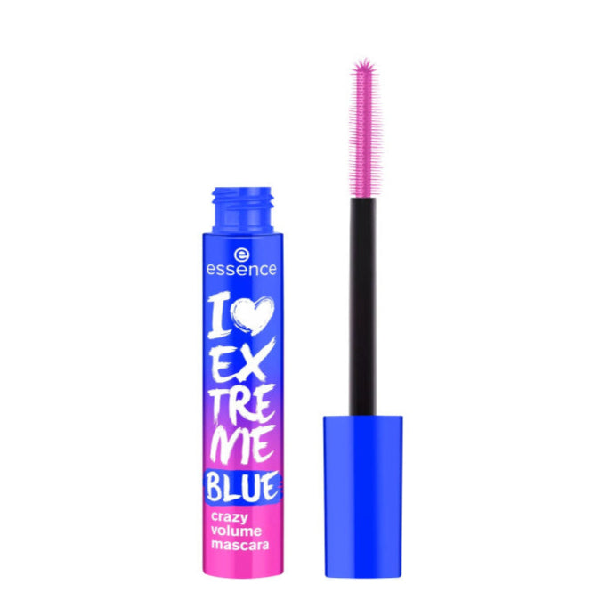 ESSENCE MASCARA I LOVE EXTREME CRASY BLEU