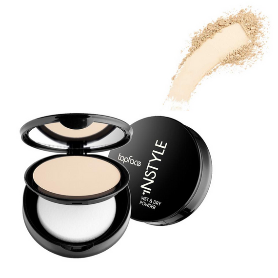 TOPFACE Fond de teint poudre instyle wet & dry powder