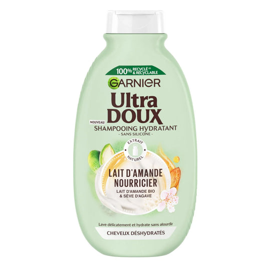 GARNIER ULTRA DOUX SHAMPOING LAIT D'AMANDE 250ML