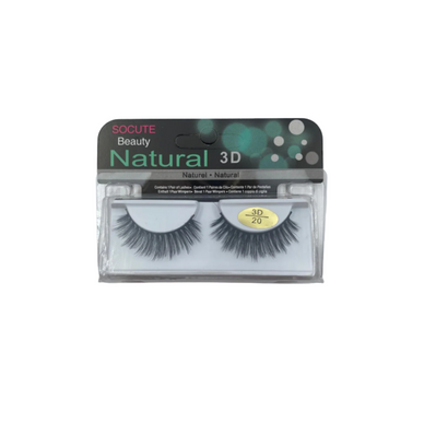 SoCute Beauty Faux Cils 3D Naturel - 20