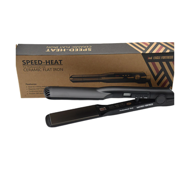 EAGLE FORTRESS speed heat ceramic flat iron