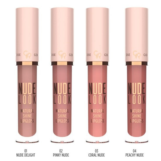 GOLDEN ROSE NUDE LOOK NATURAL SHINE LIPGLOSS