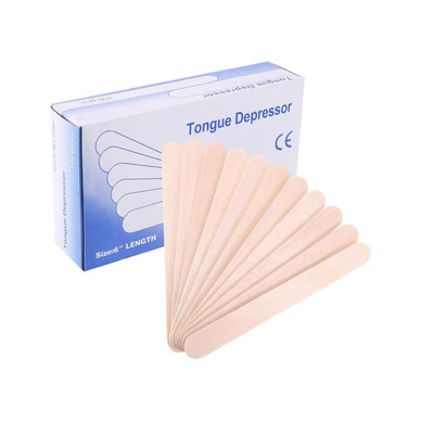 TONGUE DEPRESSOR Spatules 100 Pcs