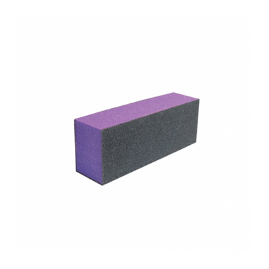 Bloc de sablage (mauve) grain rugueux - 1pcs