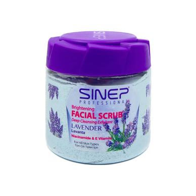 SINEP Pro Facial Scrub - LAVENDER - 400ml