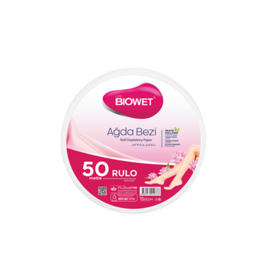 BIOWET Rollo papier dépilatoire - 50 m