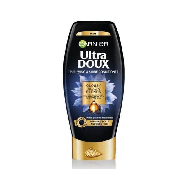 ULTRA DOUX APRES SHAMPOING CHARBON NOIR ET HUILE DE NIGELLE 200ML