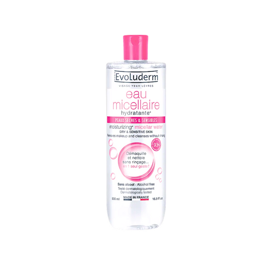 EVOLUDERM EAU MECELLAIRE PEAUX SECHES ET SENSIBLES
