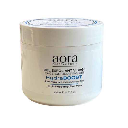 AORA HYDRABOOST GEL EXFOLIANT VISAGE 450ML