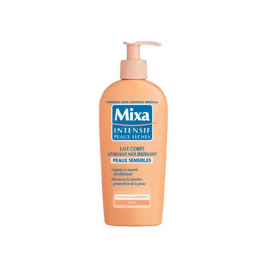 MIXA Intensif Peaux Sèches Sensibles Lait Corps Apaisant et Nourrissant à l'allantoine - 250 ml