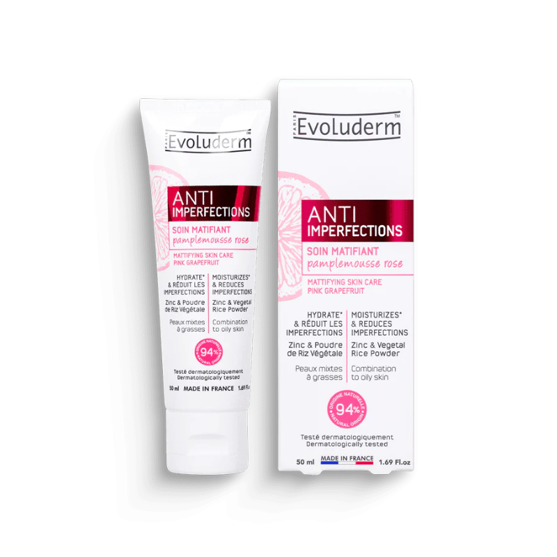 EVOLUDERM SOIN MATIFIANT ANTI IMPERFECTIONS 50ML