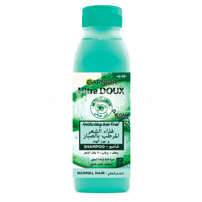 GARNIER ULTRA DOUX SHAMPOING HAIR FOOD ALOE VERA 350ML