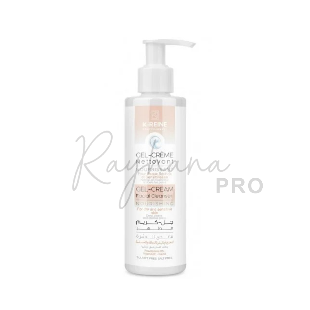 K-REINE CREME GEL NETTOYANT NOURRISSANT PEAUX SECHES