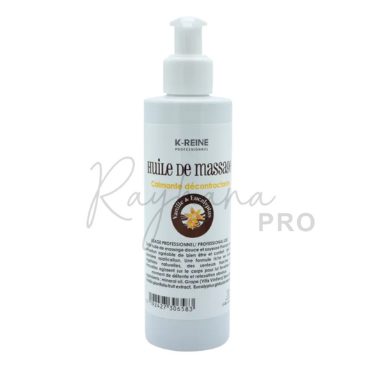 K-REINE HUILE DE MASSAGE EUCALYPTUS VANILLE