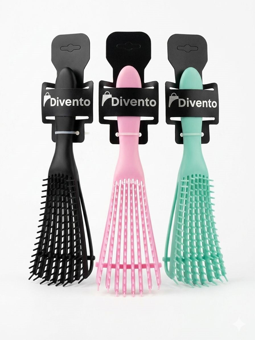 BROSSE DEMELANTE VENTILEE POUR CHEVEUX BOUCLES