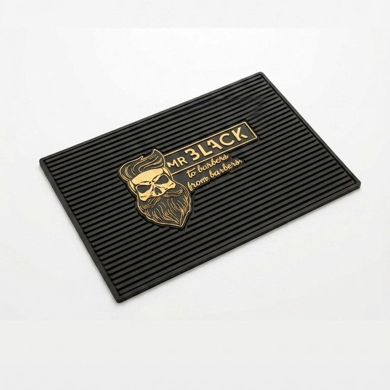 TAPIS DE COIFFURE ANTI-DERAPANT EN SILICONE 10-10