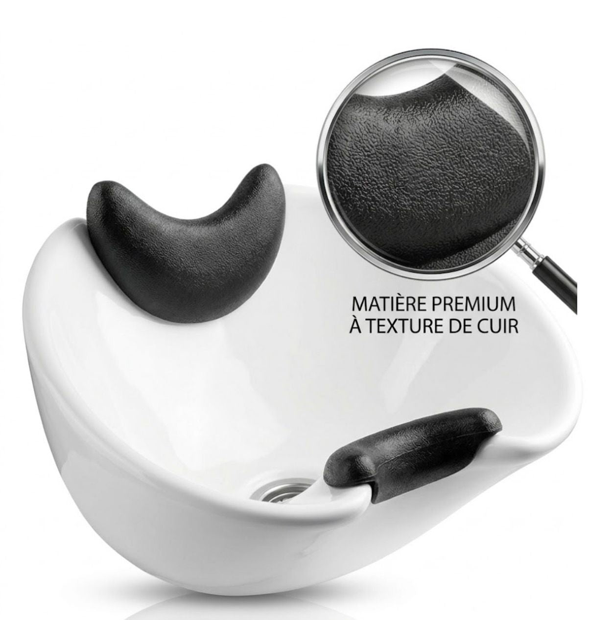 REPOSE-NUQUE EN SILICONE POUR BAC A SHAMPOING