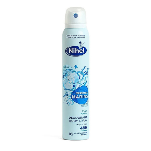 NIHEL DEODORANT FEMME MINÉRAUX MARINS