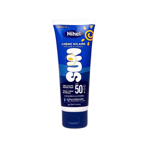 NIHEL CREME SOLAIRE POUR ADULTE SPF50+ 75ML