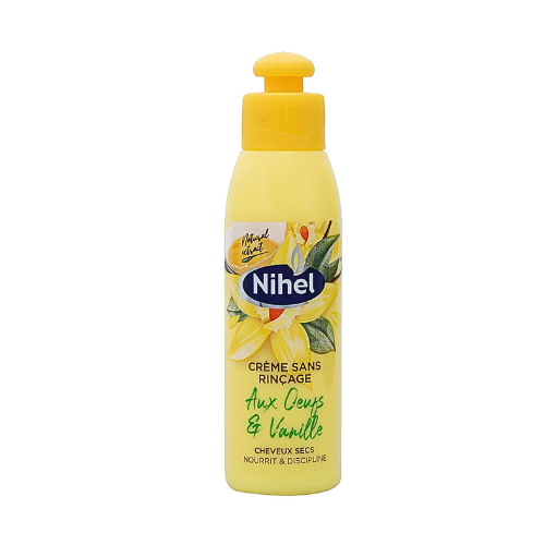 NIHEL CREME SANS RINCAGE AUX OUEFS+VANILLE 140ML