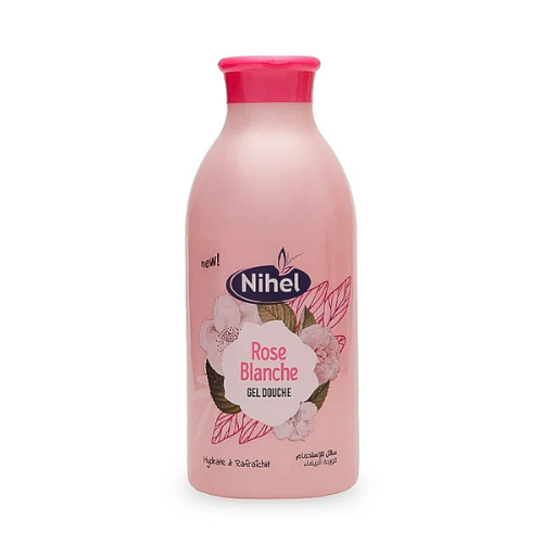 NIHEL GEL DOUCHE ROSE BLANCHE 500ML