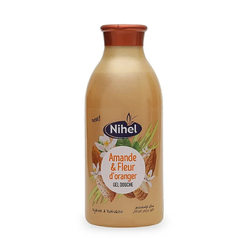 NIHEL GEL DOUCHE AMANDE+FLEUR D ORANGER 500ML