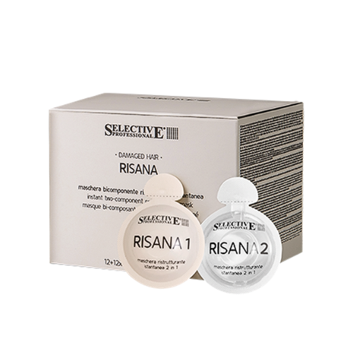 RISANA INSTANTE SOIN CHEVEUX ENDOMMAGEE 12+12/15ML