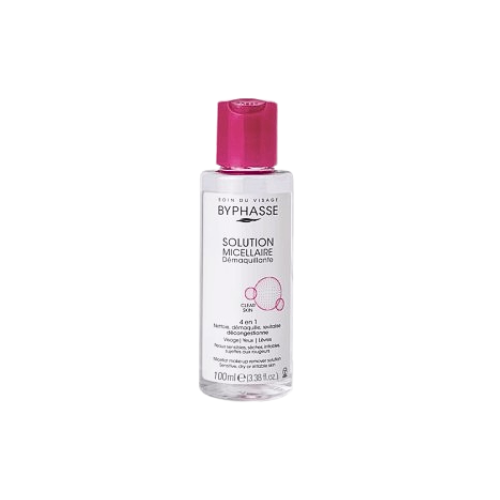 BYPHASSE SOLUTION MICELLAIRE DEMAQUILLANT 4IN1 100ML