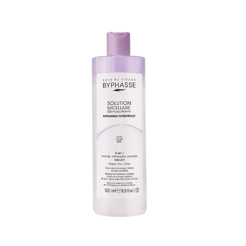 BYPHASSE MICELLAIRE DEMAQ VISAGE WATERPROOF 500 ML