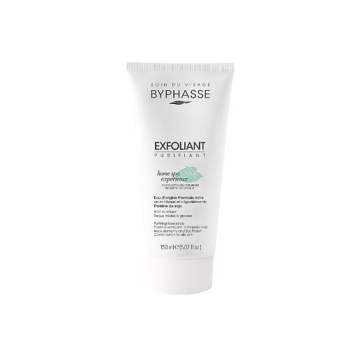 BYPHASSE HOME SPA EXPERIENCE EXFOLIANT PURIFIANT VISAGE PEAUX MIXTES A GRASSES 150ML
