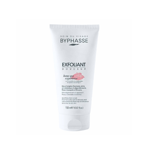 BYPHASSE HOME SPA EXPERIENCE EXFOLIANT DOUCEUR VISAGE PEAUX SENSIBLES A SECHES 150ML