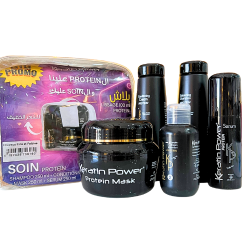 KERATIN POWER TROUSSE PROMO CHEVEUX FIN COLLAGEN