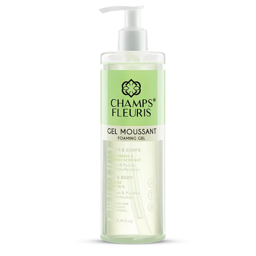 CHAMPS FLEURIS GEL MOUSSANT PEAUX GRASSES 250ML