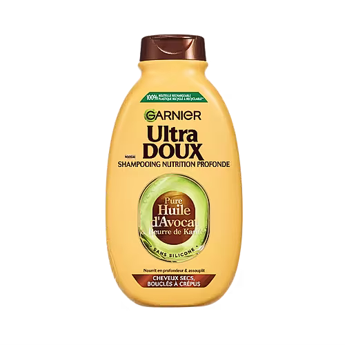 GARNIER ULTRA DOUX SHAMPOING HUILE AVOCAT 250ML