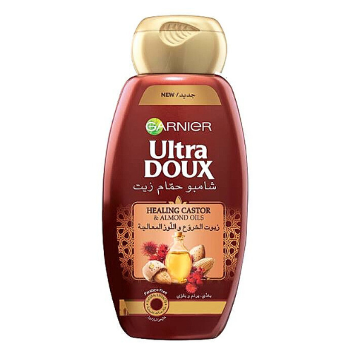ULTRA DOUX SHAMPOING HUILE DE RICIN ET D AMANDE 400ML